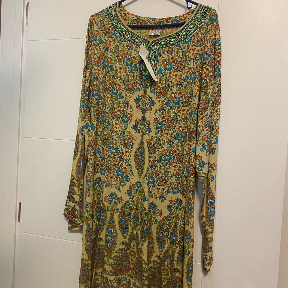 Beautiful colorful dress